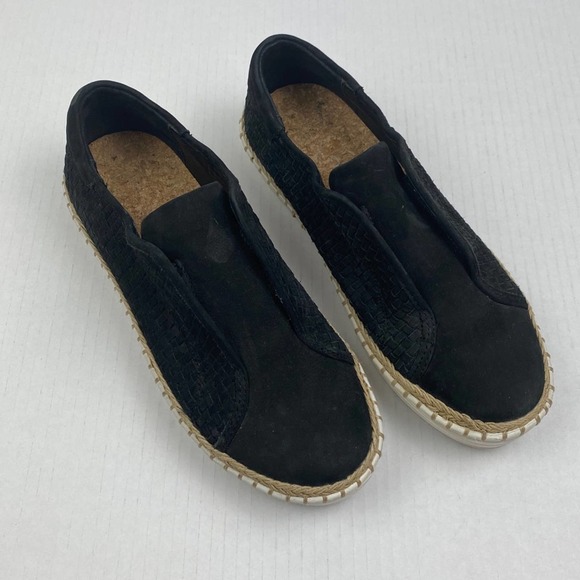 J/Slides Black Kayla Slip On Sneaker SZ 7 - Picture 2 of 6